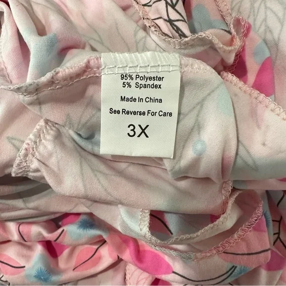 Tropical Pink and White Button-Up Dress - Picture 10 of 11